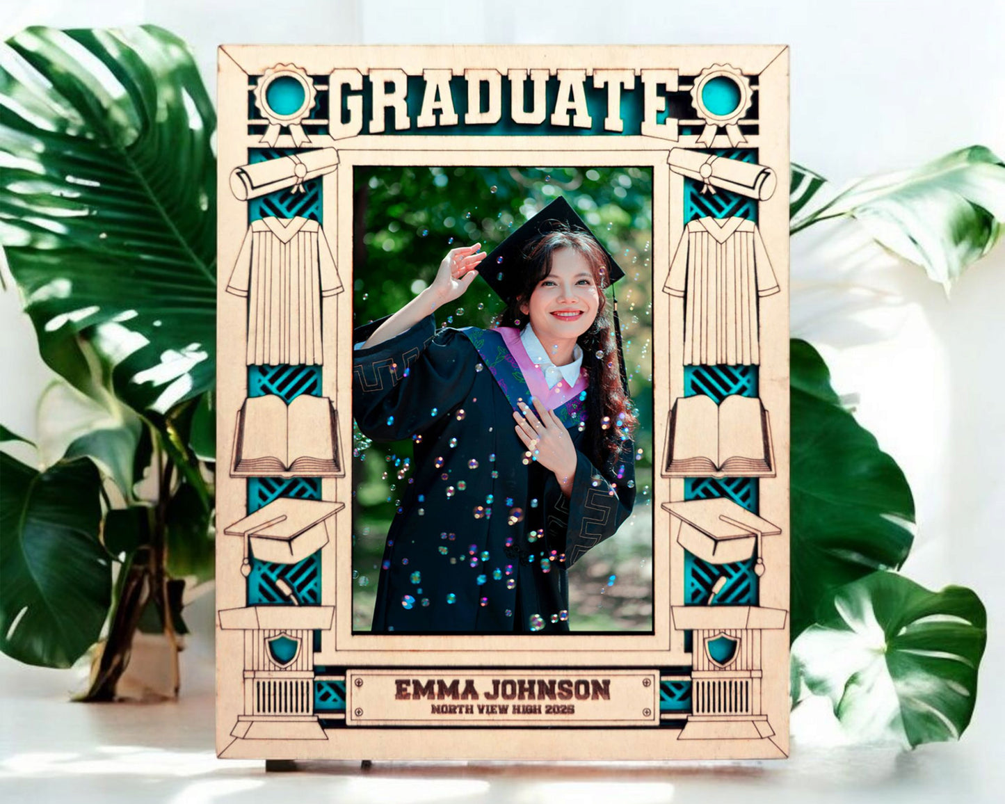 Graduation Icon Photo Frames