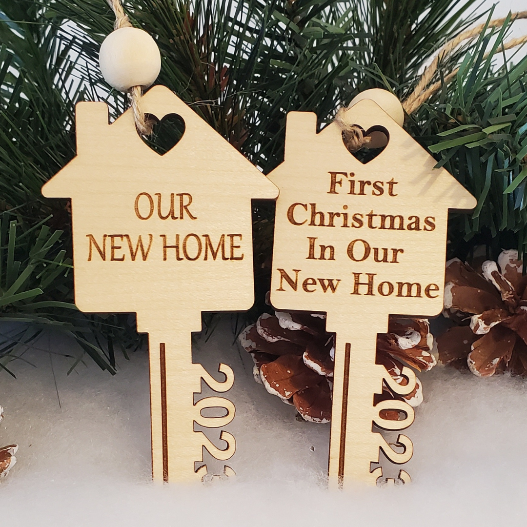 New Home Key Ornament