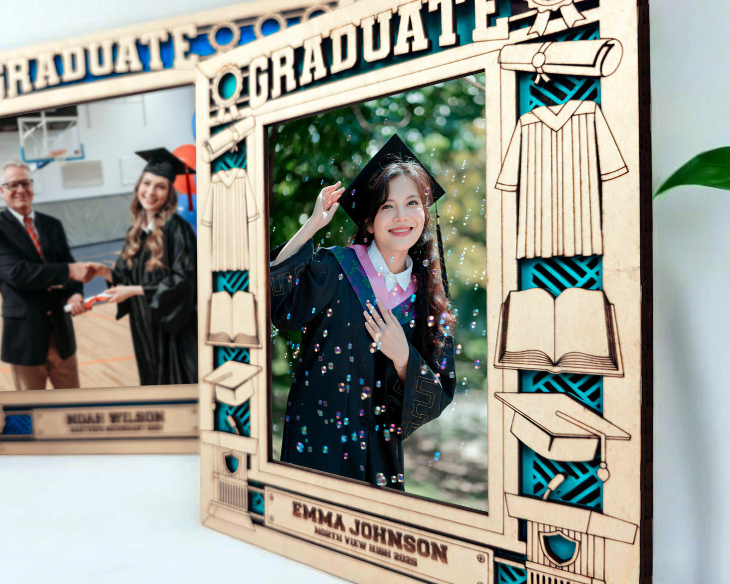 Graduation Icon Photo Frames
