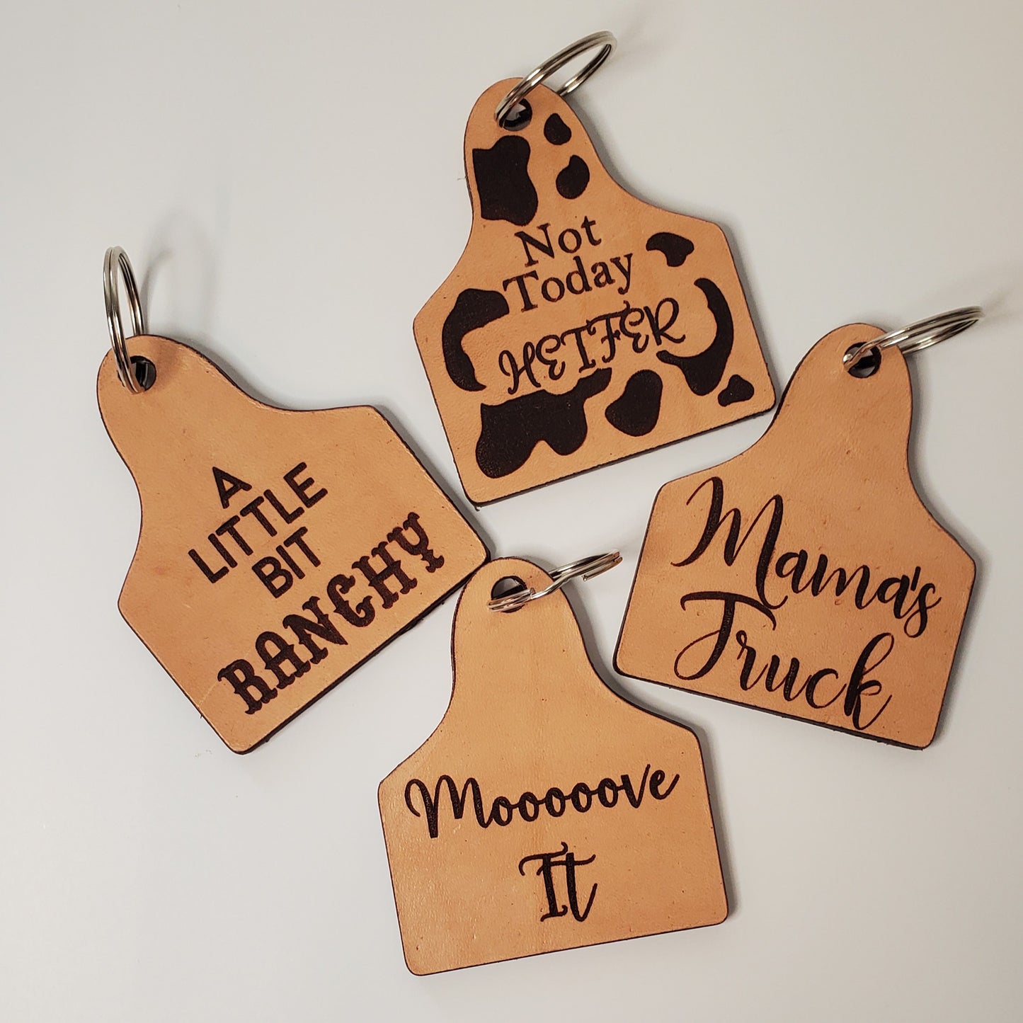 Leather Keychains