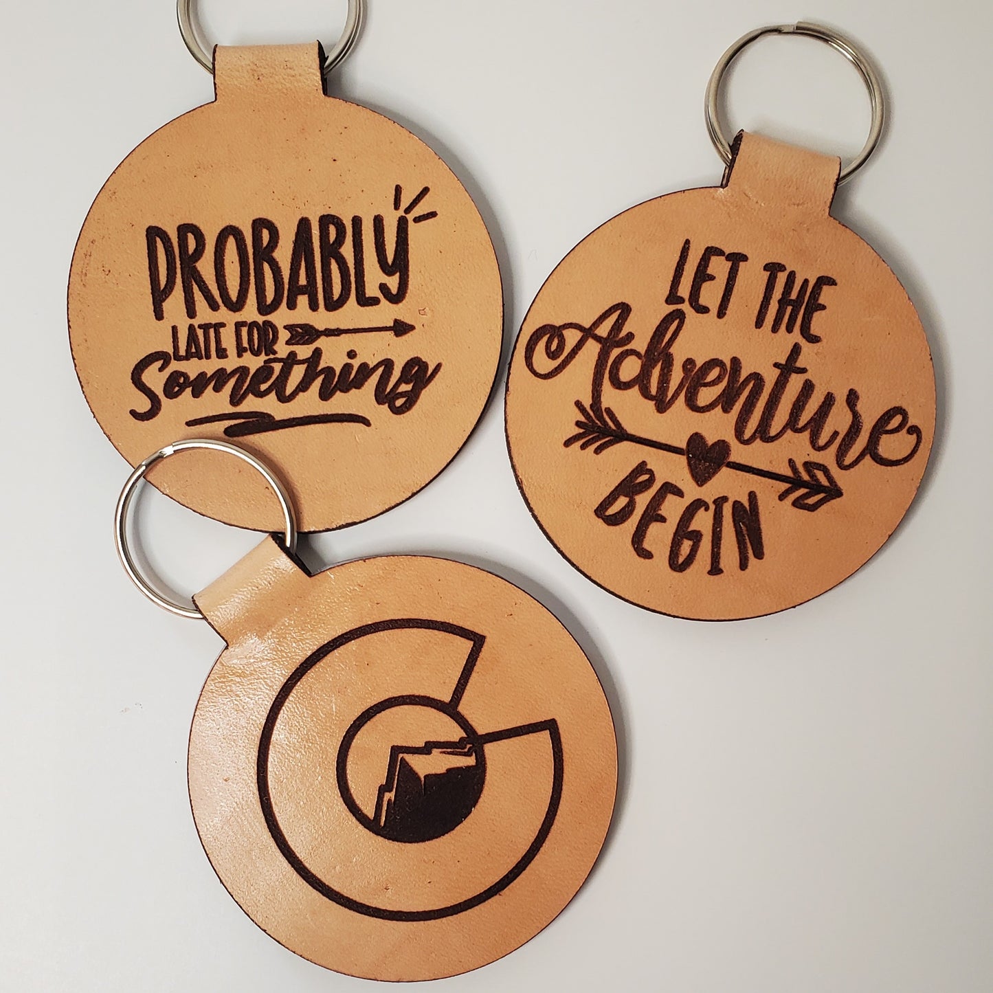 Leather Keychains