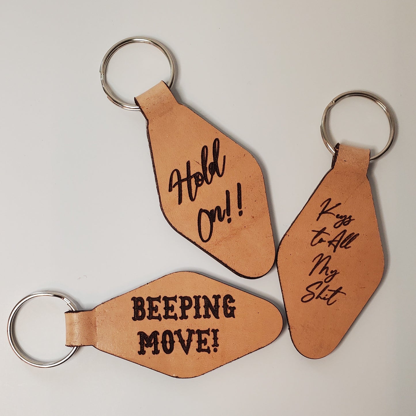 Leather Keychains