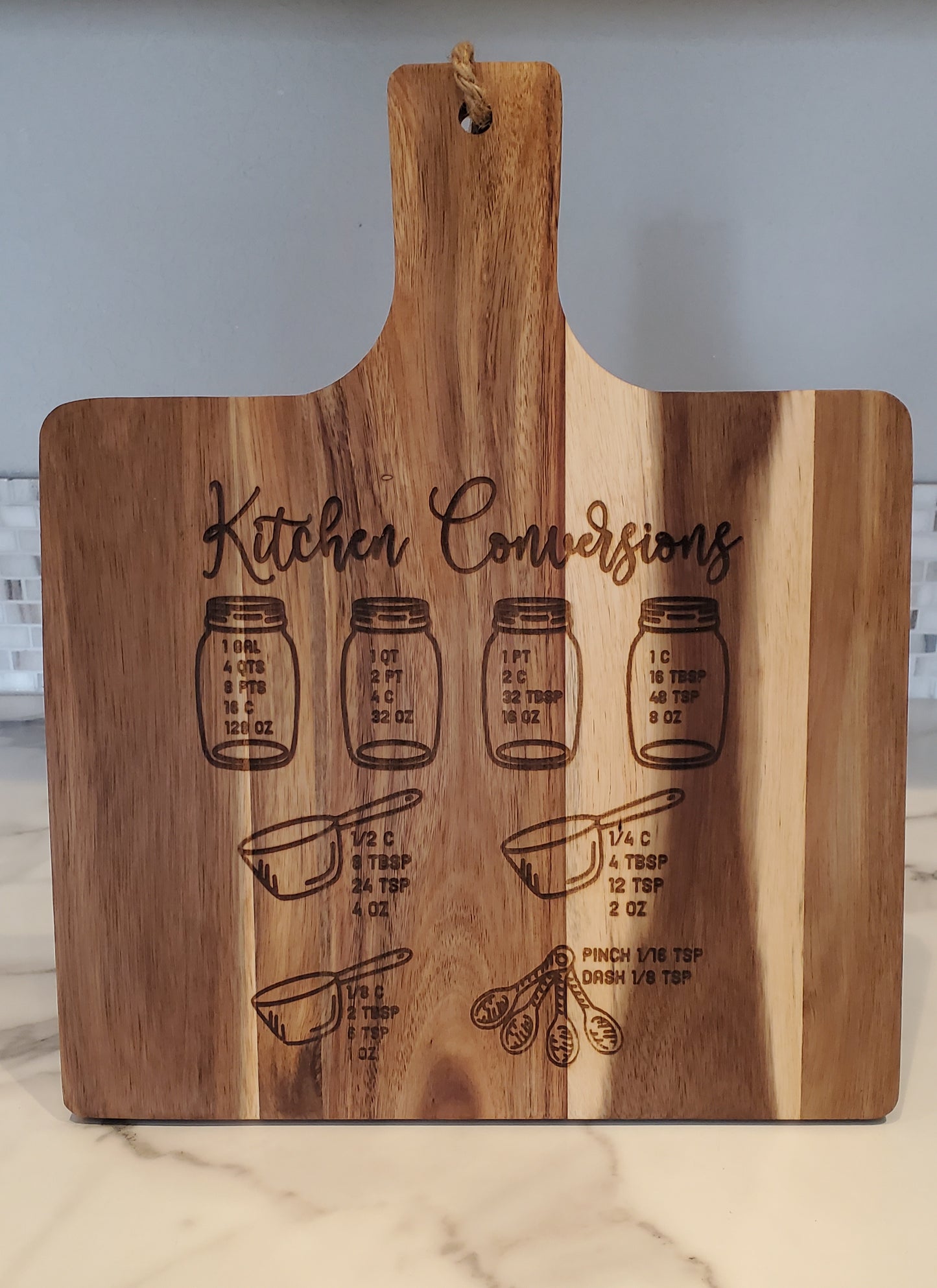 Kitchen Conversions Cutting Board