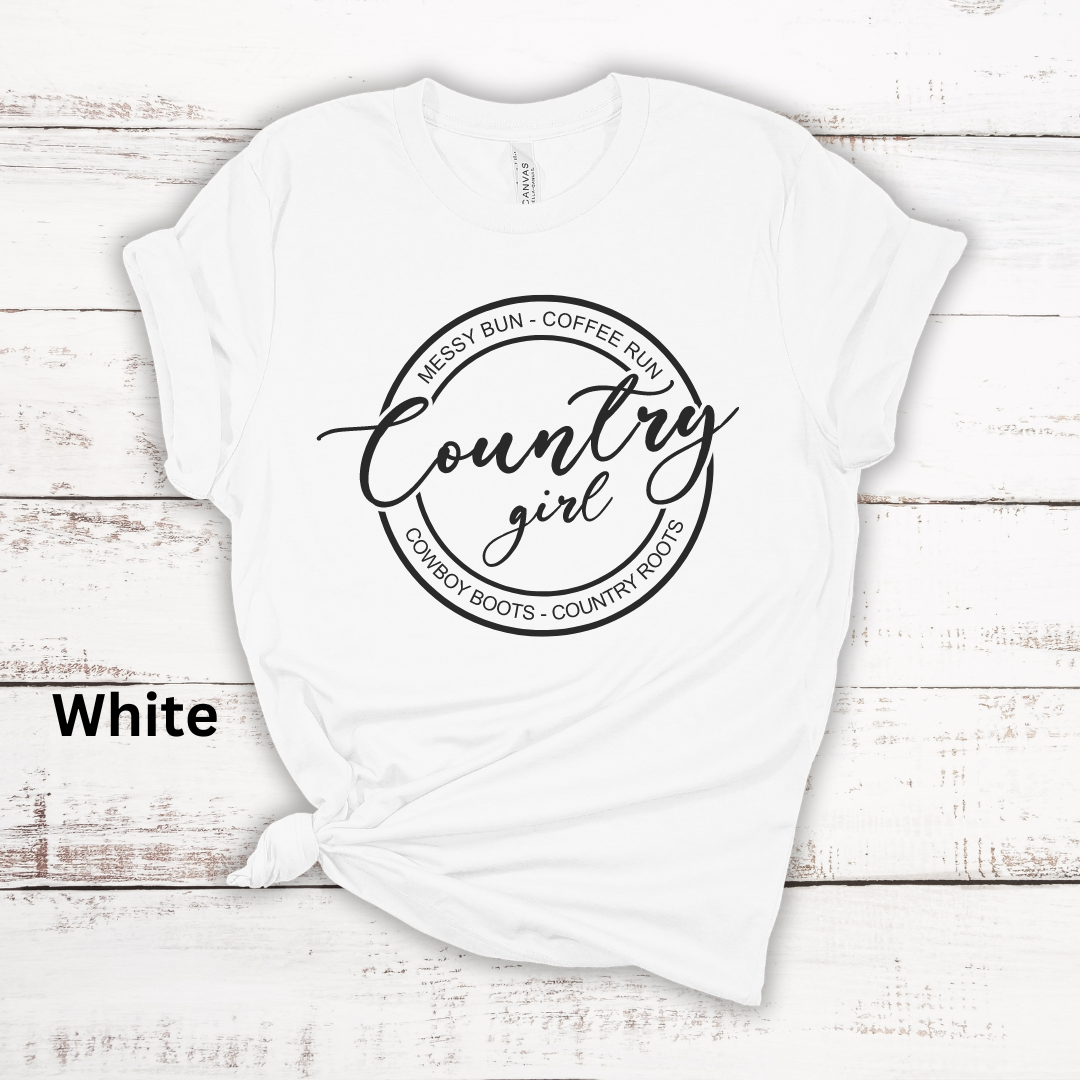 Country Girl Jersey Short Sleeve T-Shirt