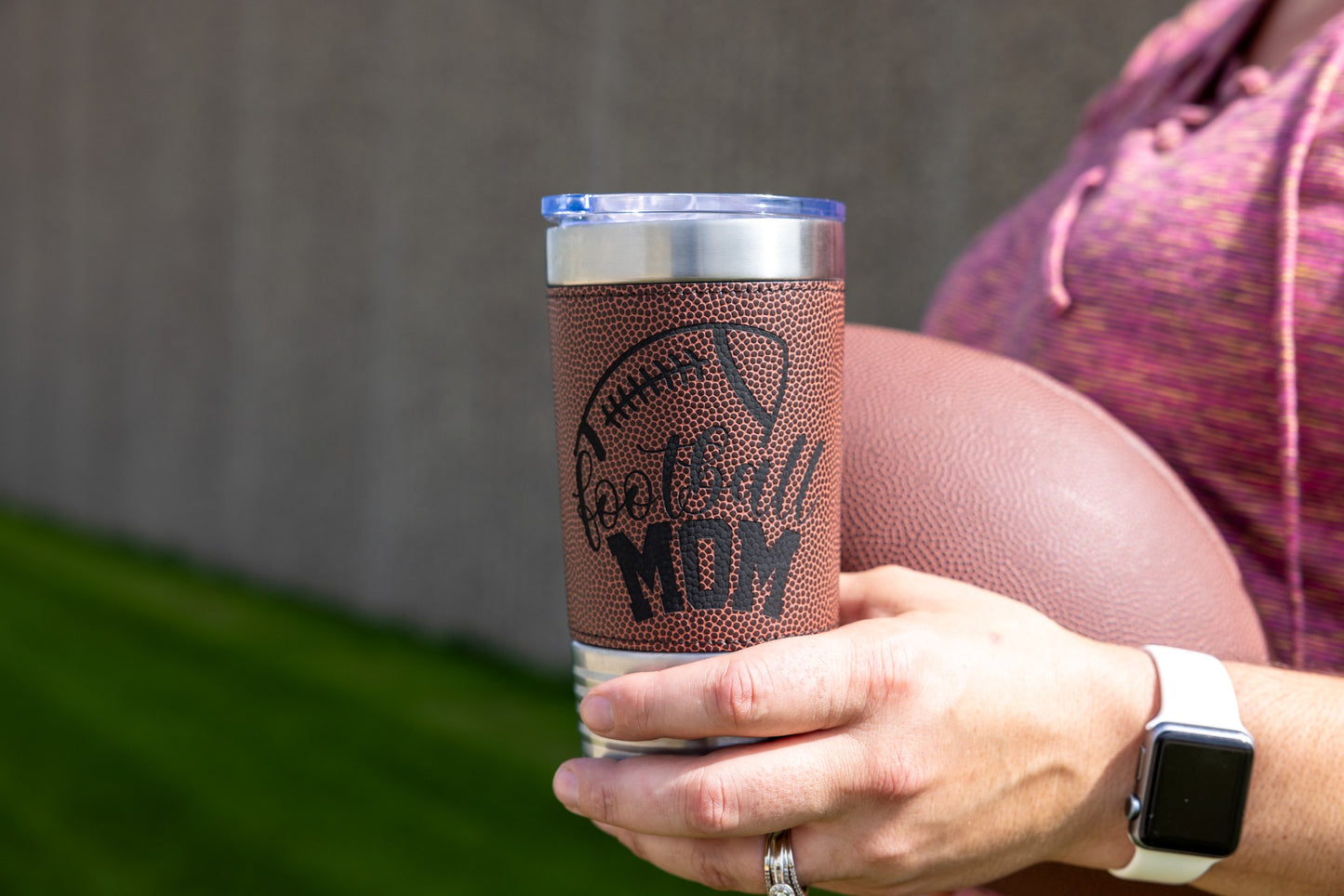 20oz Leatherette Sports Tumblers