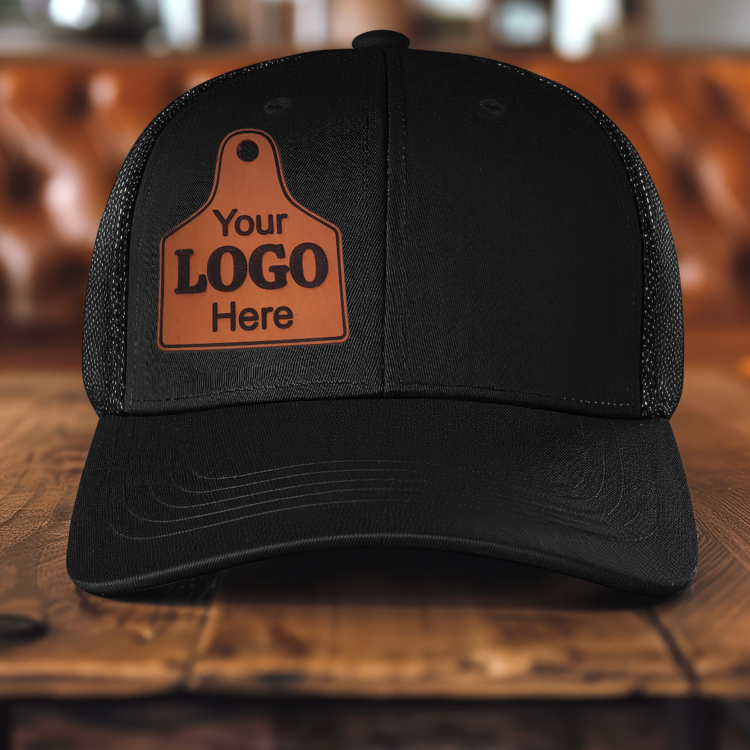 Custom Leather Patch Hats