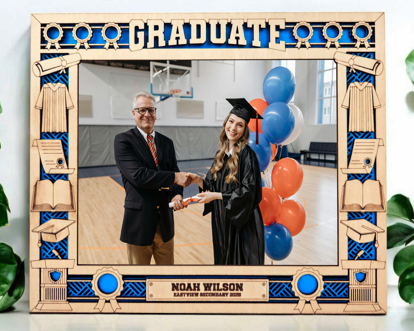Graduation Icon Photo Frames