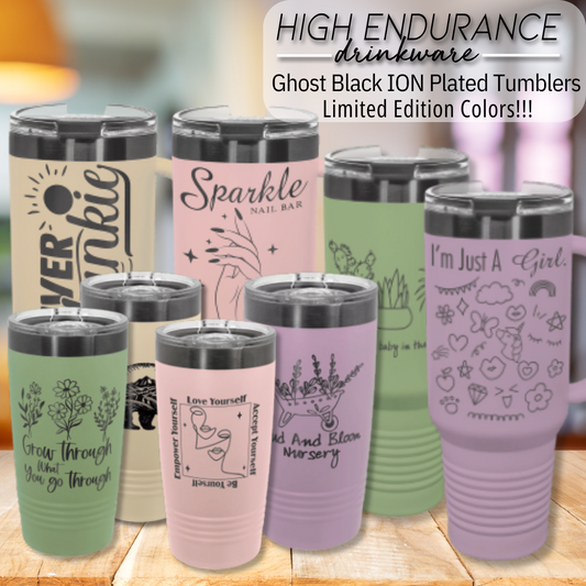 LIMITED EDITION COLOR Tumblers