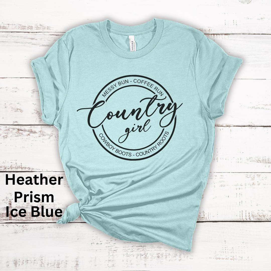 Country Girl Jersey Short Sleeve T-Shirt