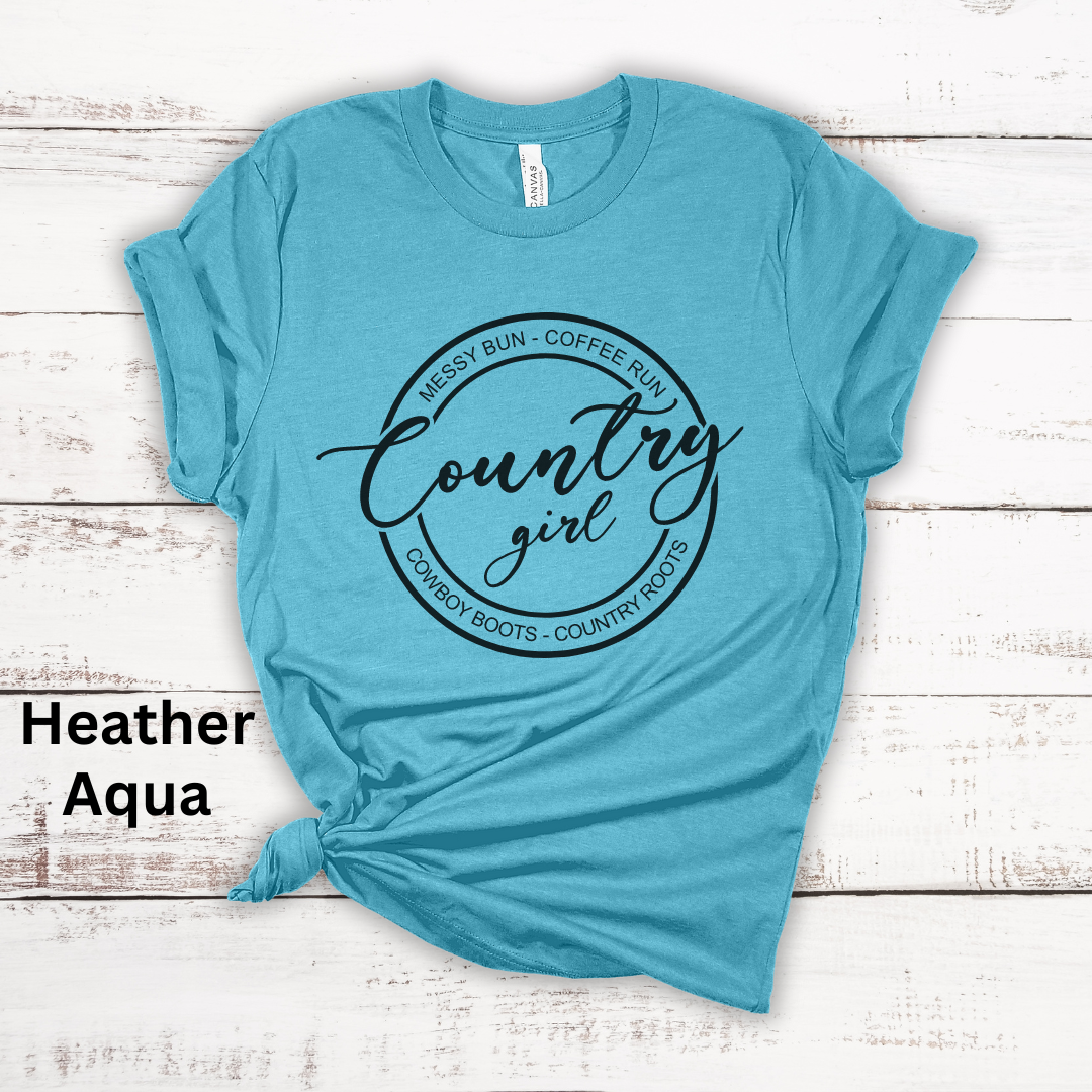 Country Girl Jersey Short Sleeve T-Shirt