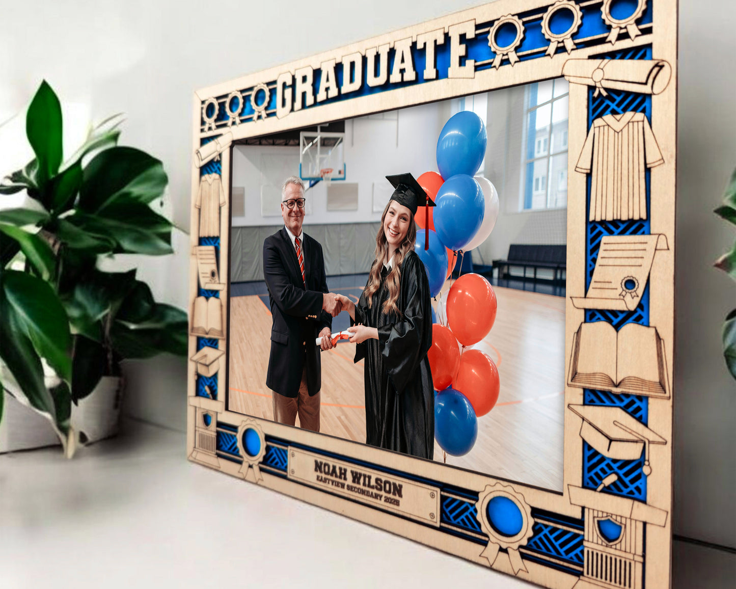 Graduation Icon Photo Frames