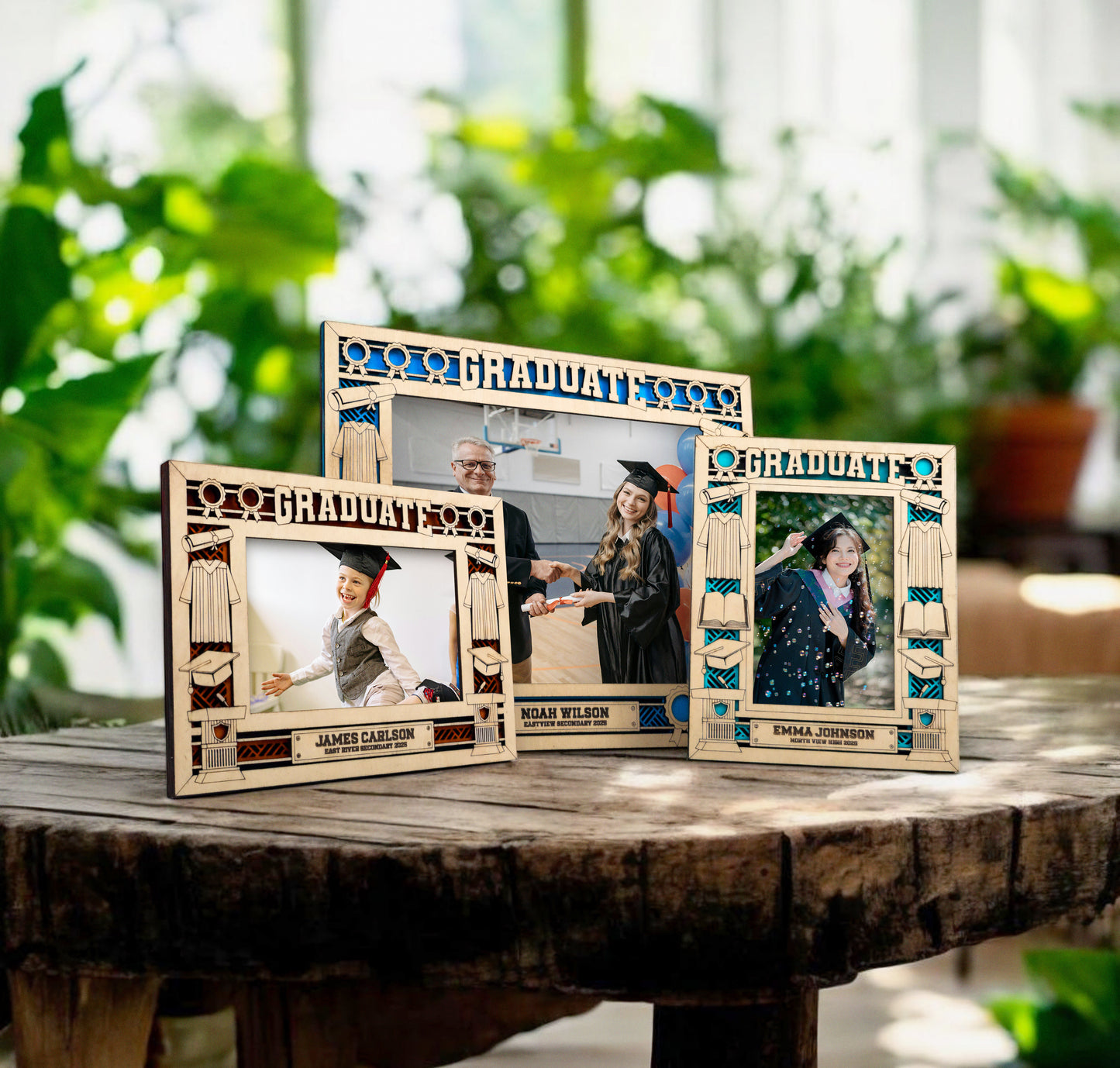 Graduation Icon Photo Frames
