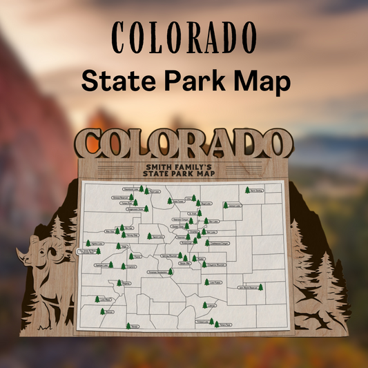Colorado State Park Map
