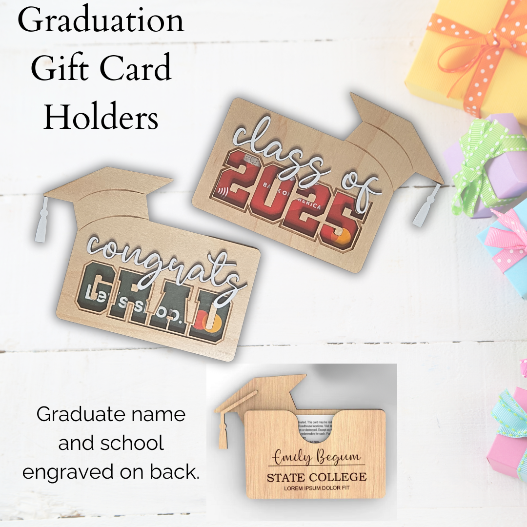 Graduation Gift Card Holders
