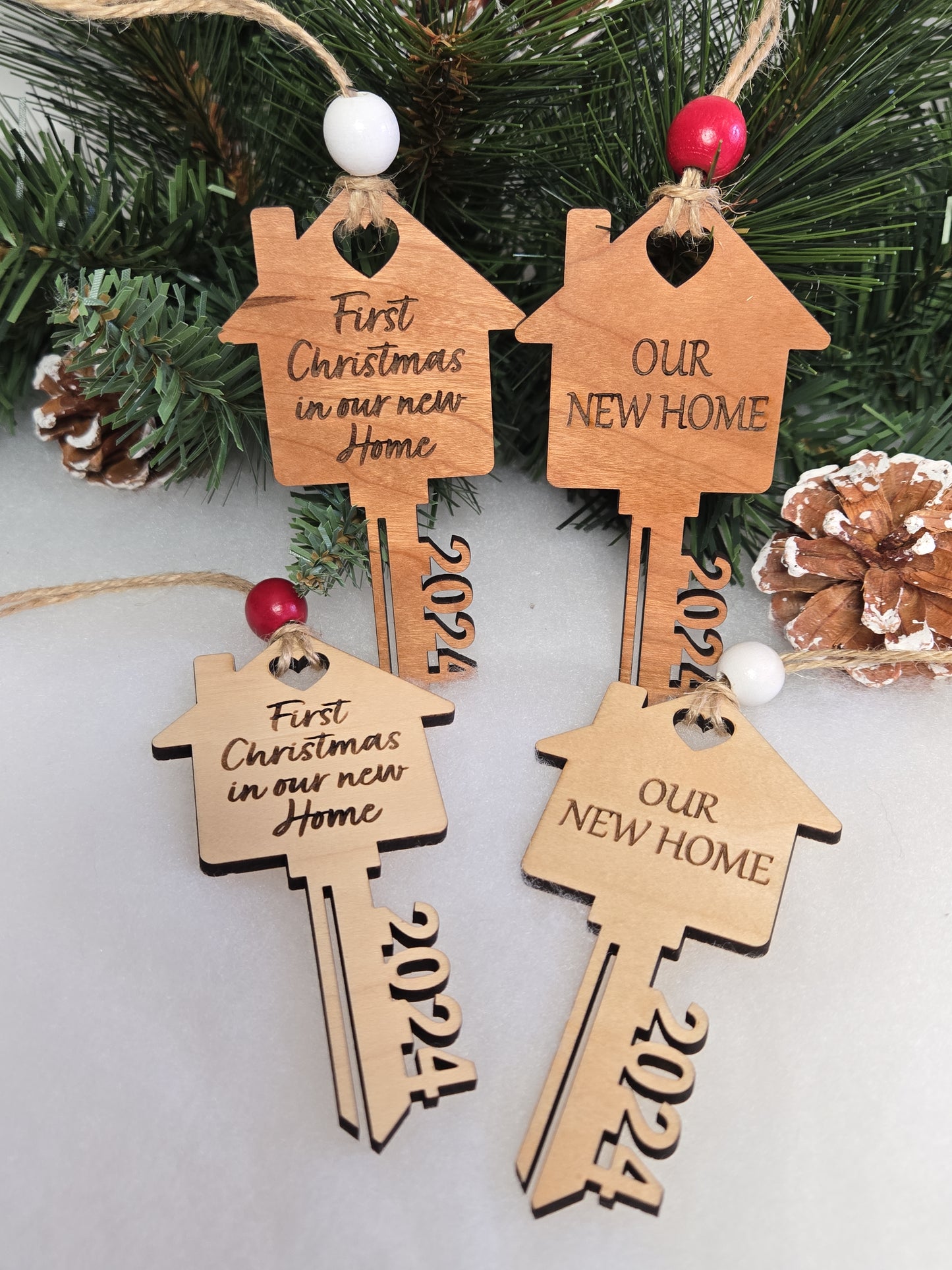 New Home Key Ornament
