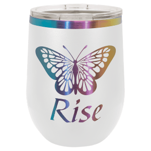 Rainbow Prism Ion Plated Drinkware