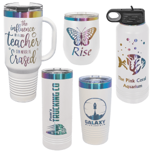 Rainbow Prism Ion Plated Drinkware