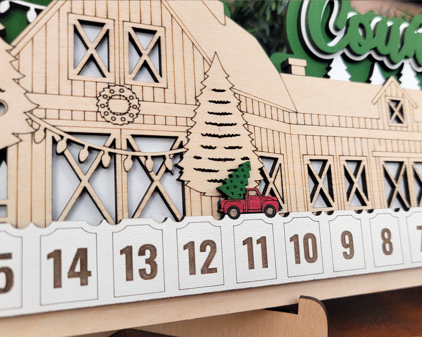Scenic Christmas Countdowns