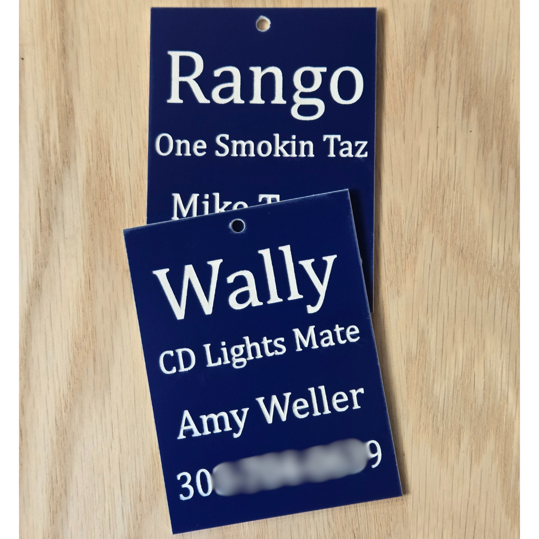 Small Stall ID Card
