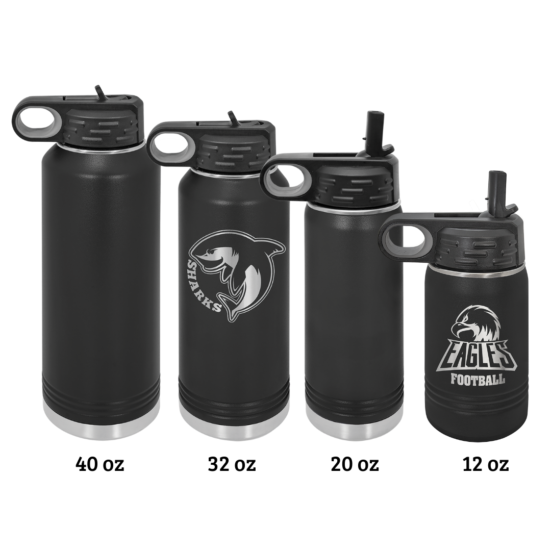Stainless Powder Coated Water Bottles