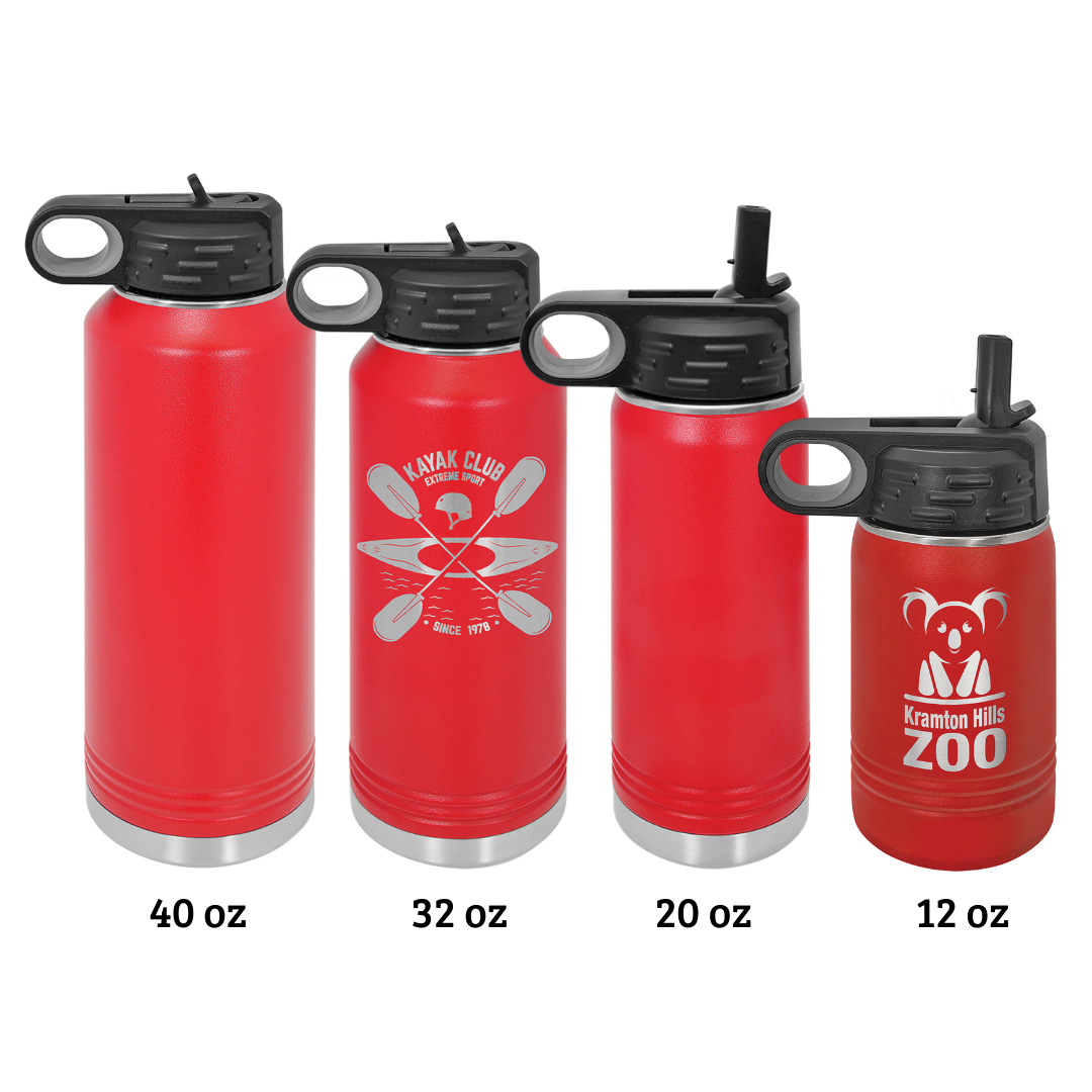 Stainless Powder Coated Water Bottles