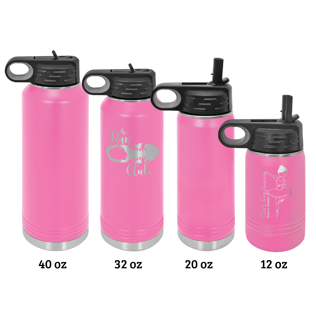 Stainless Powder Coated Water Bottles