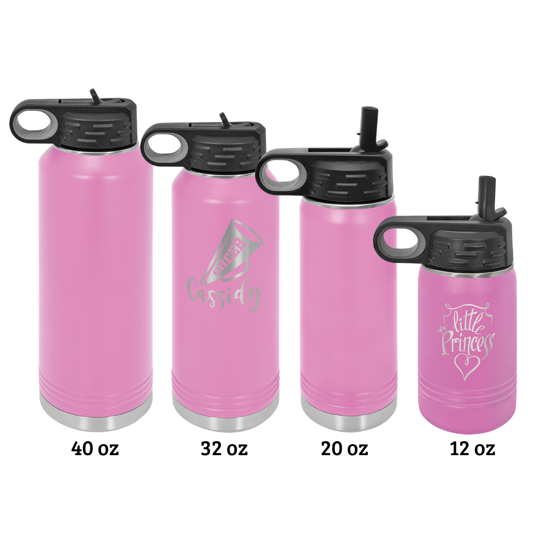 Stainless Powder Coated Water Bottles