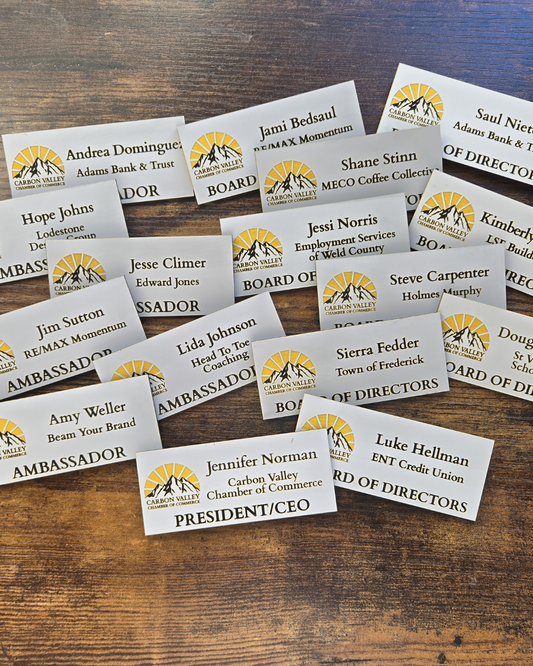 Custom Name Tags vs. Printed Badges: What Actually Holds Up