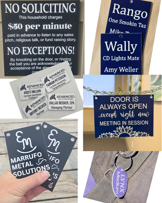 Custom Engraved Acrylic Signs: One Material, Endless Uses