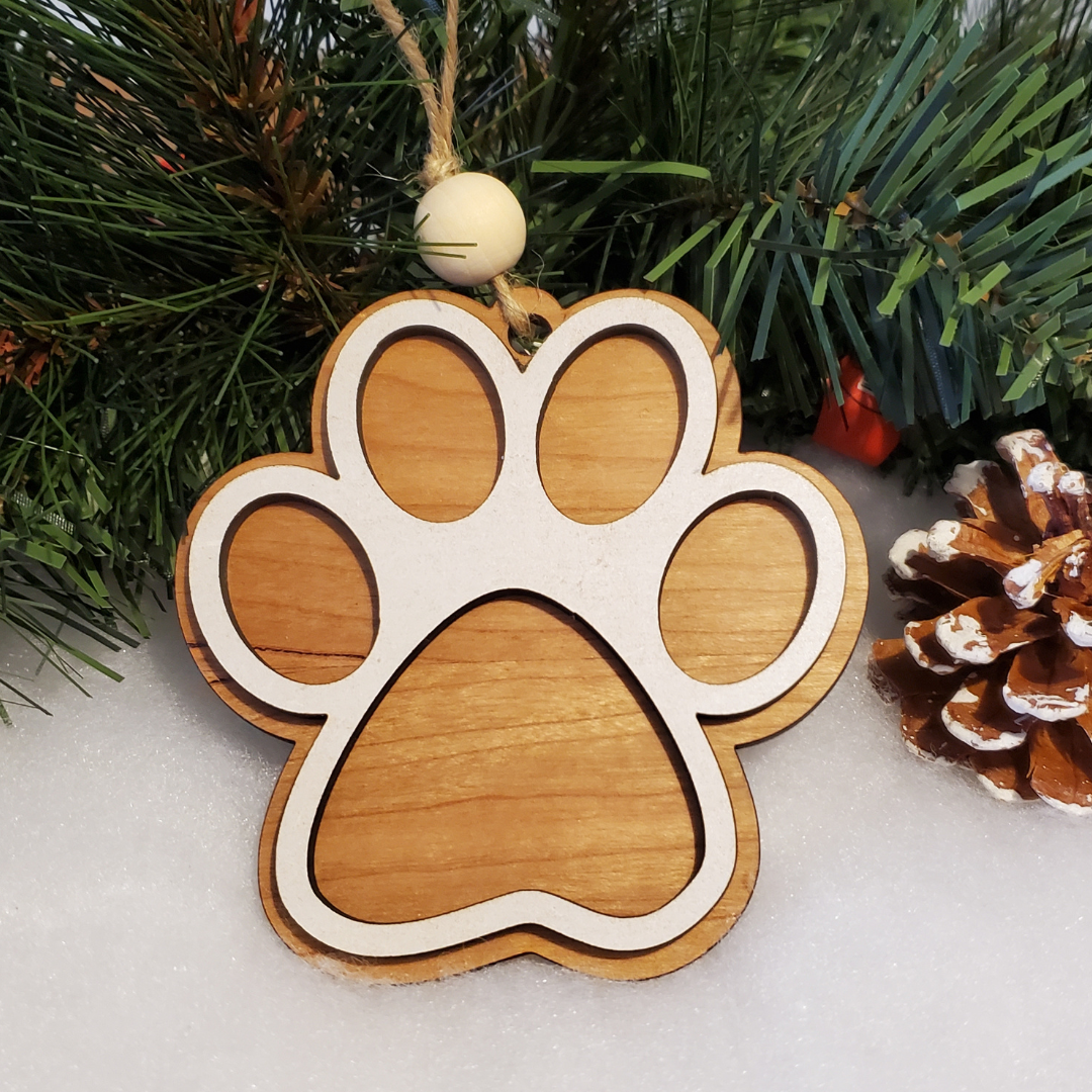 Custom Wood Pet Ornaments