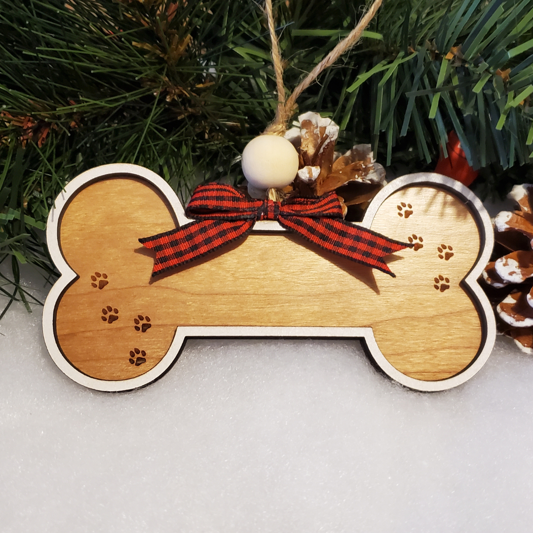 Custom Wood Pet Ornaments