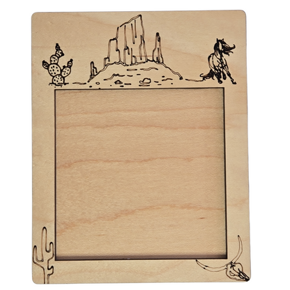 Customizable Wood Sticky Note Holders