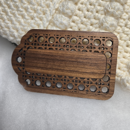 Custom Wood Name Tags – Elegant Stocking & Gift Accents