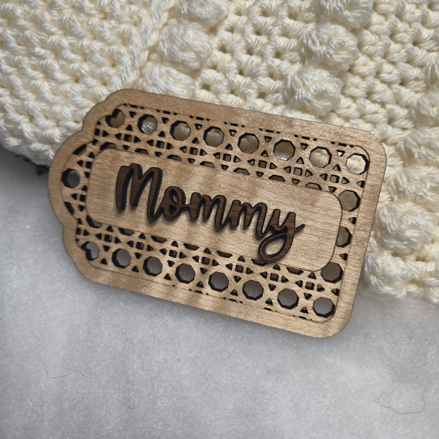 Custom Wood Name Tags – Elegant Stocking & Gift Accents