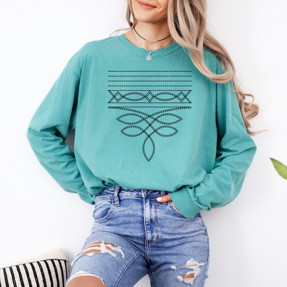 Boot Stitch Long Sleeve Tee