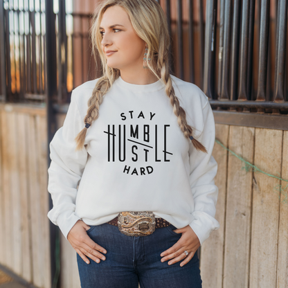 Stay Humble Hustle Hard Crewneck Sweatshirt