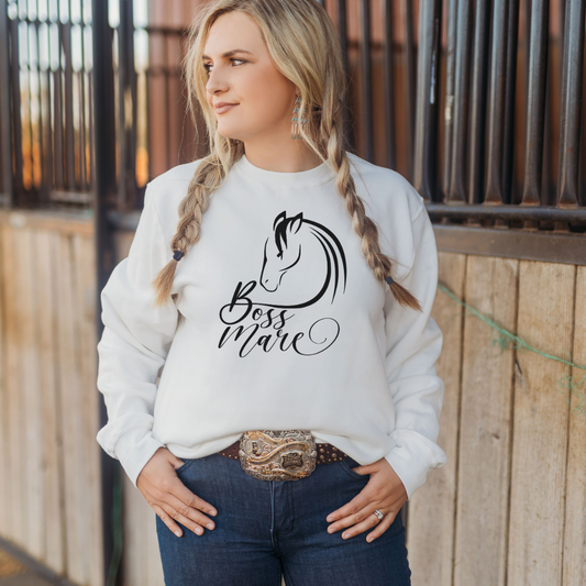 Boss Mare Crew Neck Sweat Shirt