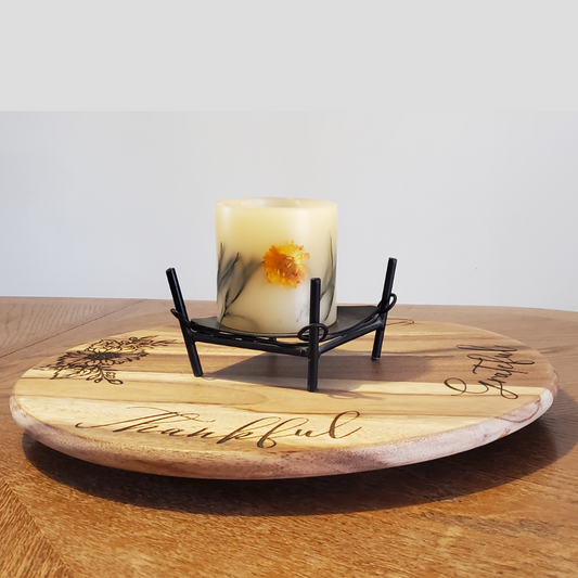 Acacia Wood Lazy Susan