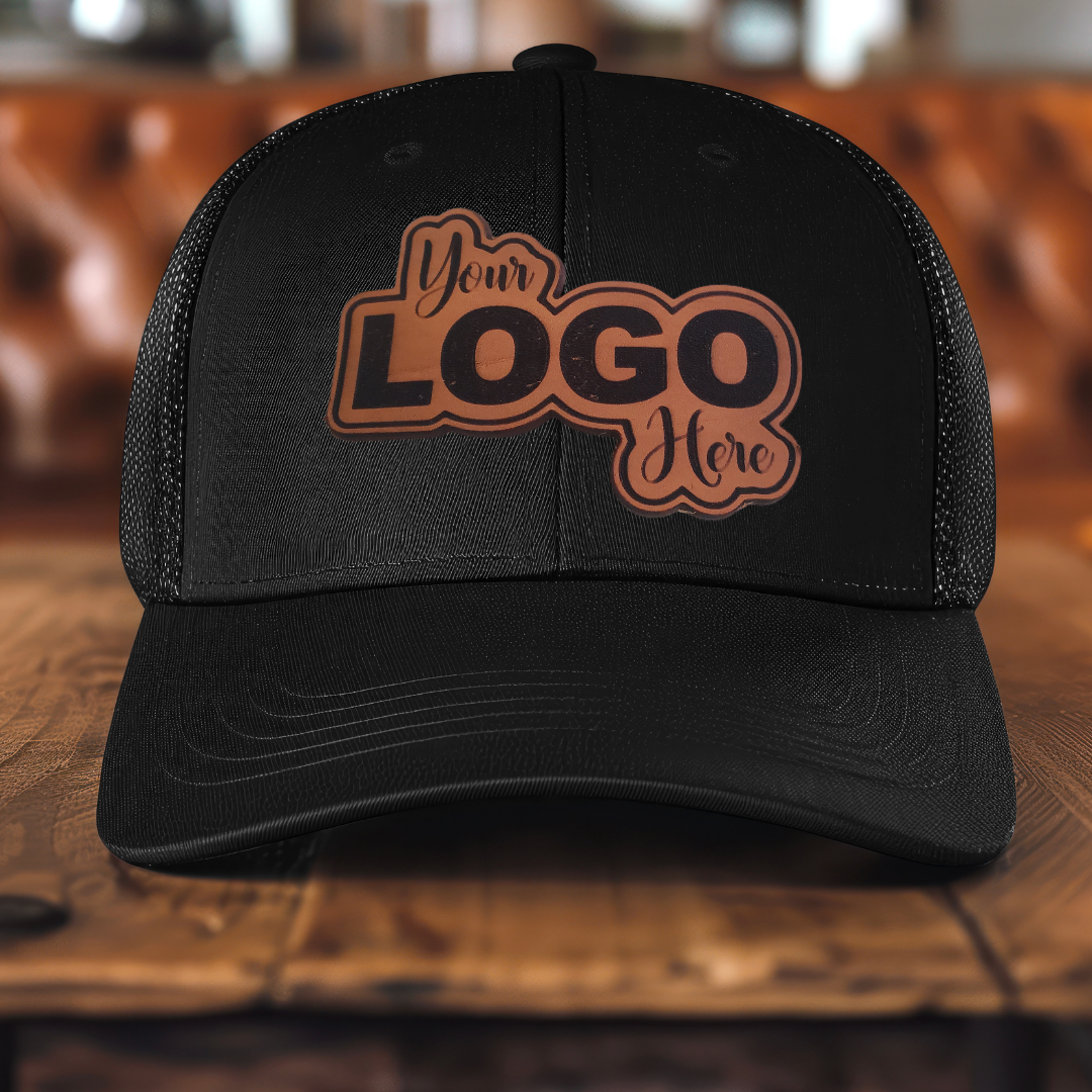 Custom Leather Patch Hats