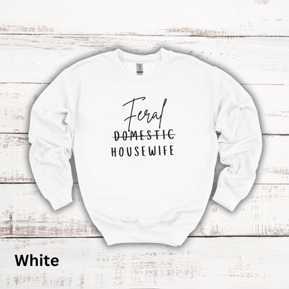 Feral Housewife Crewneck Sweatshirt