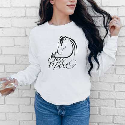 Boss Mare Long Sleeve Tee Shirt