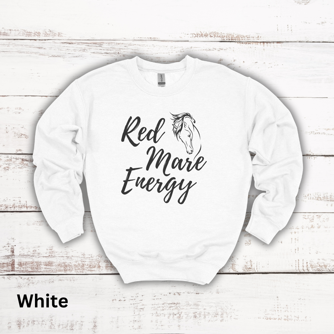 Red Mare Energy Crewneck Sweatshirt