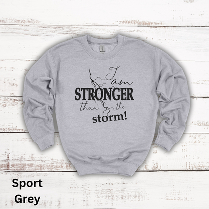 Stronger Than The Storm Crewneck Sweatshirt