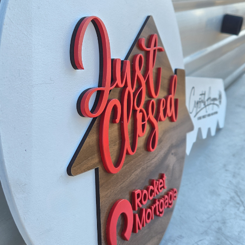 Custom Realtor Photo Prop Key – Personalized Real Estate Signs