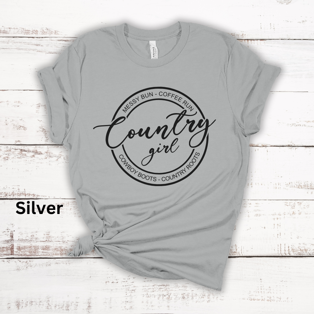 Country Girl Jersey Short Sleeve T-Shirt