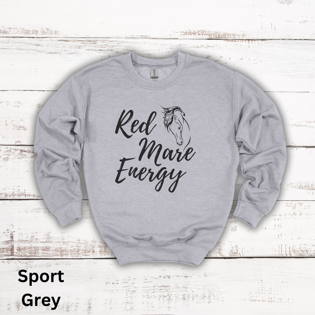 Red Mare Energy Crewneck Sweatshirt