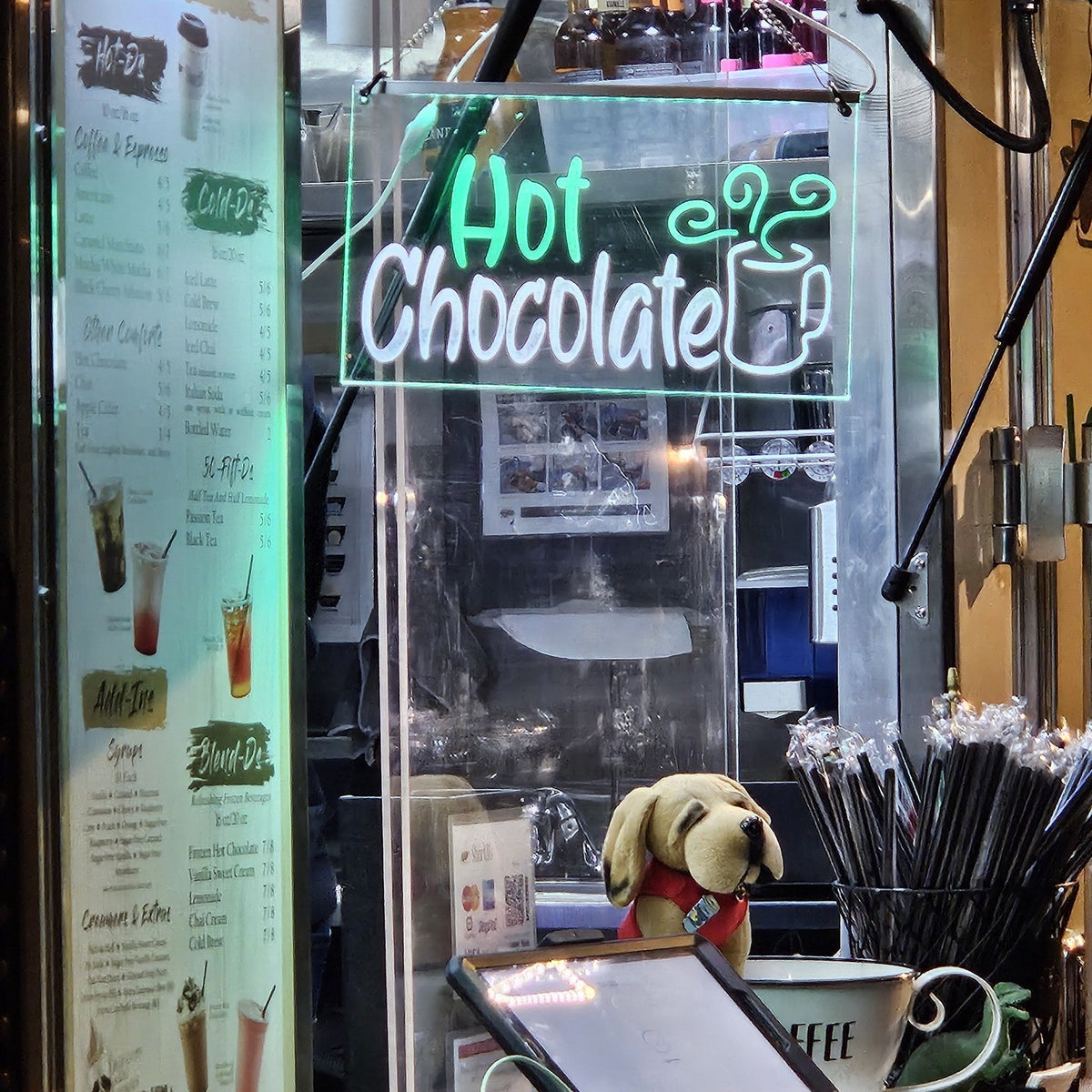 Custom Dual-Color LED Sign | 8.5x12 Custom Acrylic Wall Art