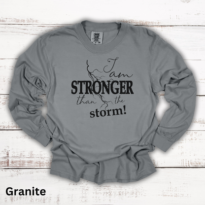 Stronger Than The Storm Long Sleeve Tee