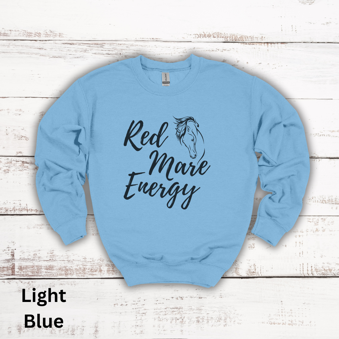 Red Mare Energy Crewneck Sweatshirt