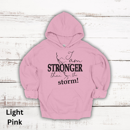 Stronger Than The Storm Hooded Sweatshirt